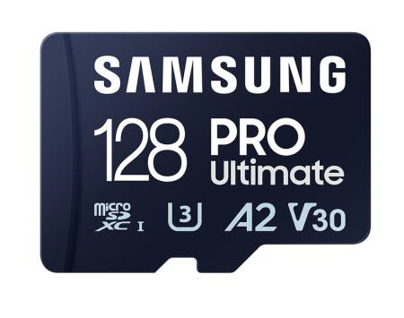 Samsung 128GB micro SD Card PRO Ultimate with Adapter 