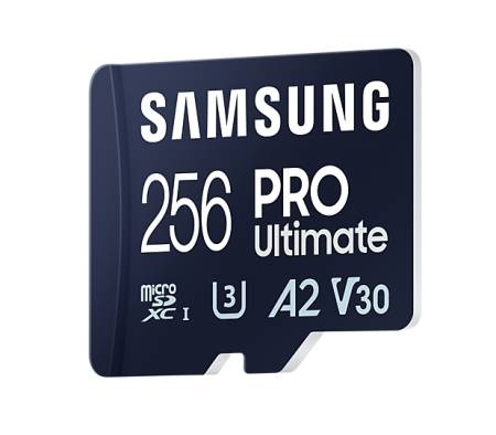 Samsung 256GB micro SD Card PRO Ultimate with Adapter 