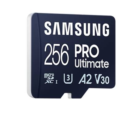 Samsung 256GB micro SD Card PRO Ultimate with Adapter 