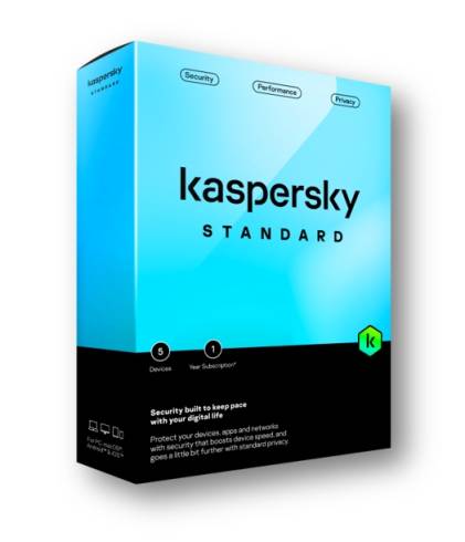 Kaspersky Standard Eastern Europe  Edition. 3-Device 1 year Base Download Pack