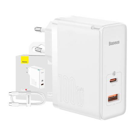 Универсално зарядно Baseus GaN5 Pro USB Type C / USB 100W PD3.0