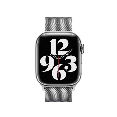 Apple 41mm Silver Milanese Loop