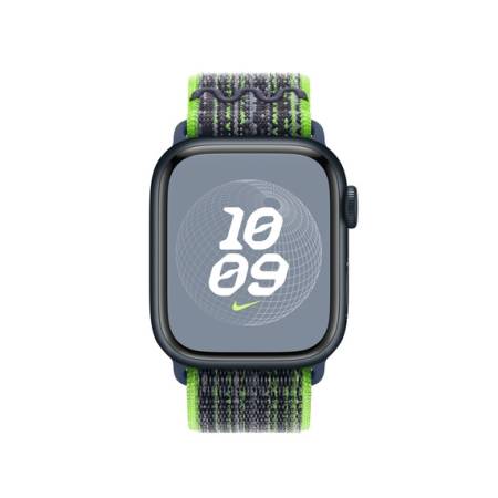 Apple 41mm Bright Green/Blue Nike Sport Loop