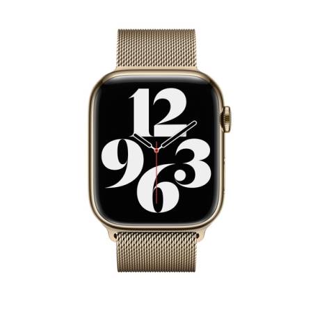 Apple 45mm Gold Milanese Loop