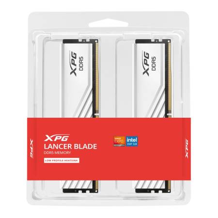 ADATA LANCER BLADE 32GB (2x16GB) DDR5 5600 MHz U-DIMM White