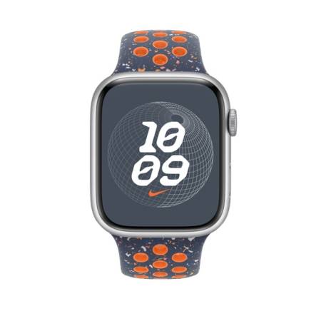 Apple 45mm Blue Flame Nike Sport Band - M/L
