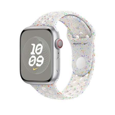 Apple 45mm Pure Platinum Nike Sport Band - M/L