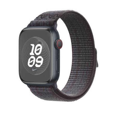 Apple 45mm Black/Blue Nike Sport Loop