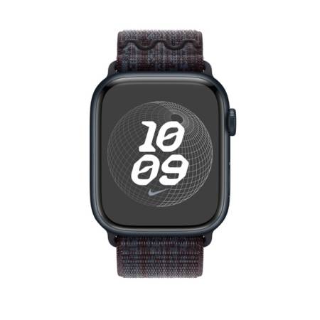 Apple 45mm Black/Blue Nike Sport Loop