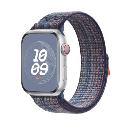 Apple 45mm Game Royal/Orange Nike Sport Loop