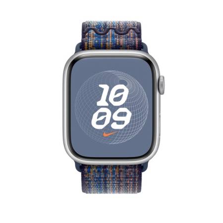 Apple 45mm Game Royal/Orange Nike Sport Loop