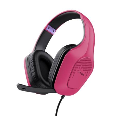 TRUST GXT415 Zirox Headset Pink