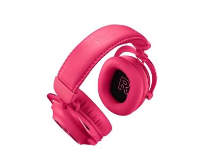 Logitech Headset - PRO X 2 LIGHTSPEED Wireless Gaming Headset - MAGENTA - 2.4GHZ - N/A - EMEA28-935