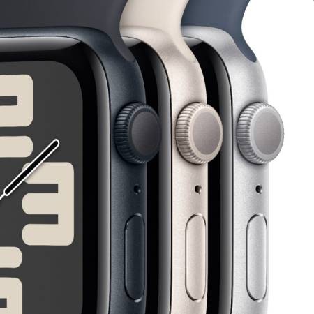 Apple Watch SE2 v2 GPS 40mm Midnight Alu Case w Midnight Sport Band - M/L
