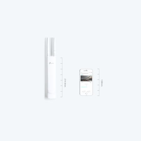 Външна безжична точка за достъп TP-LINK EAP113-Outdoor 300 Mbps