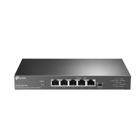 Комутатор TP-Link TL-SG105PP-M2 5-портов 2.5G настолен с 4-порта PoE++