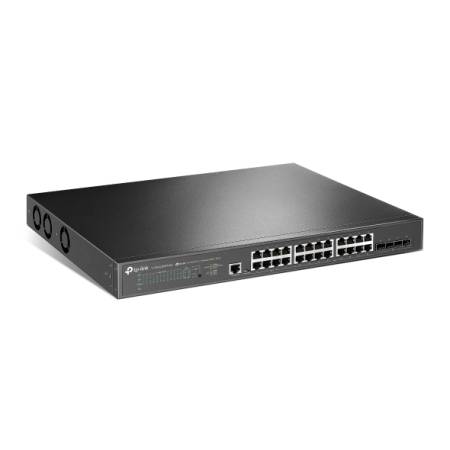 Комутатор TP-Link JetStream TL-SG3428XPP-M2 24-портов гигабит L2+ управляем с 16-порта PoE+ и 8-порта PoE++