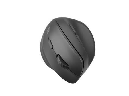 Natec Vertical Mouse Crake 2  BLUETOOTH 5.2 + 2.4GHZ BLACK 2400dpi