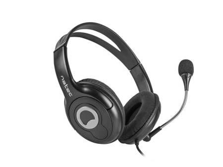 Natec Headset Bear 2 With Microphone Black