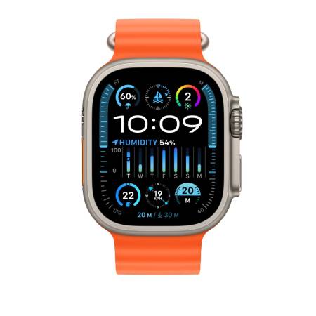 Apple 49mm Orange Ocean Band