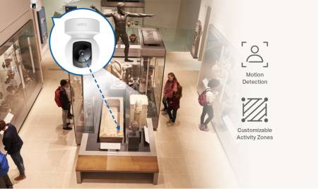Wi-Fi Pan/Tilt камера за наблюдение TP-Link Tapo C212