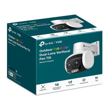 4MP Външна пълноцветна мрежова камера TP-Link VIGI C540V панорамна
