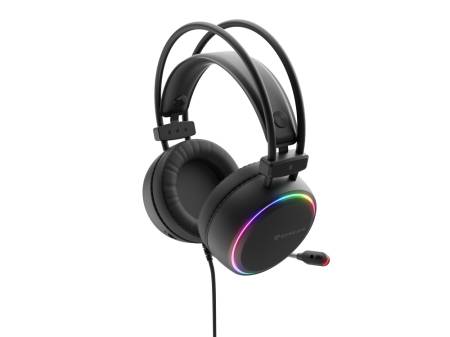 Genesis Headset Neon 613 With Microphone RGB Illumination Black