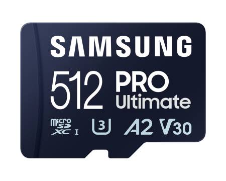 Samsung 512GB micro SD Card PRO Ultimate with USB Reader 