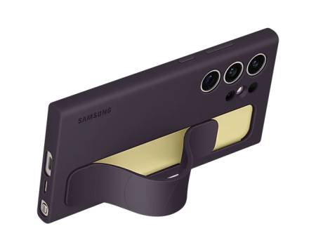 Samsung S24 Ultra Standing Grip Case Dark Violet