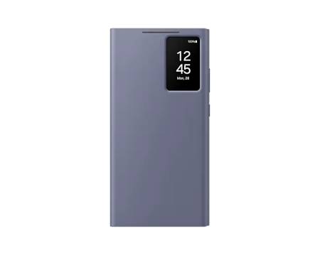 Samsung S24 Ultra Smart View Wallet Case Violet