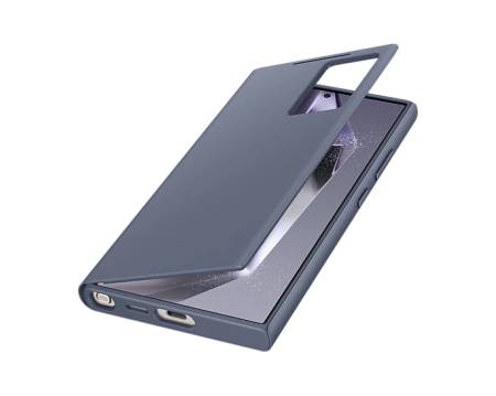 Samsung S24 Ultra Smart View Wallet Case Violet