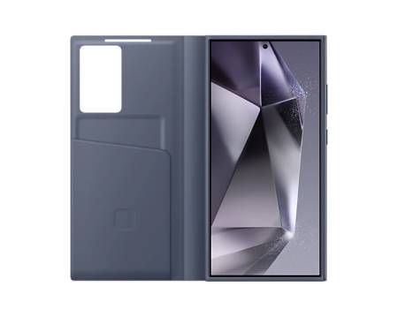 Samsung S24 Ultra Smart View Wallet Case Violet