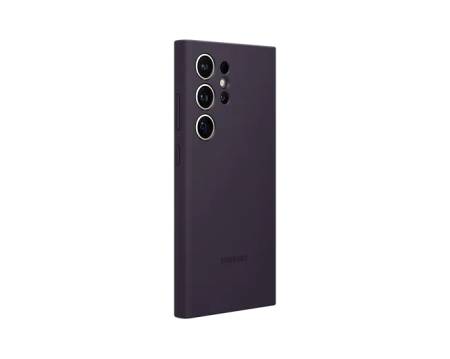 Samsung S24 Ultra Silicone Case Dark Violet