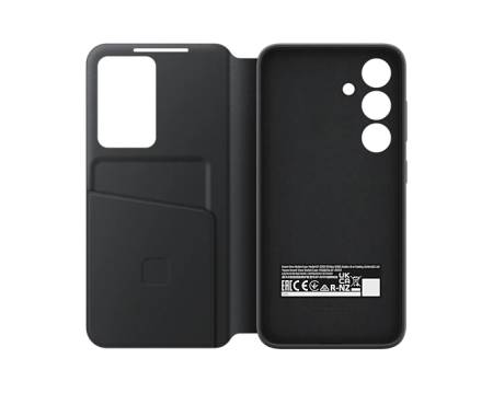 Samsung S24 Smart View Wallet Case Black