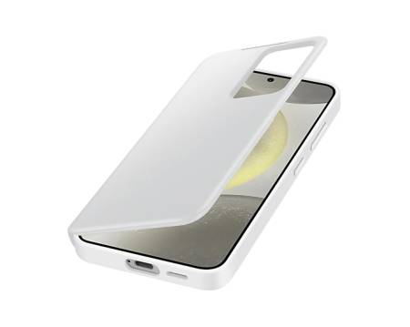 Samsung S24 Smart View Wallet Case White