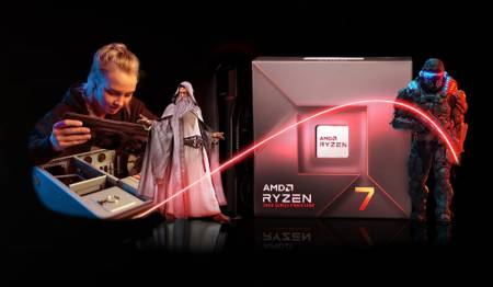 Процесор AMD Ryzen 7 8C/16T 7700 (5.3GHz Max