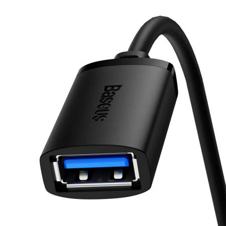 Удължителен кабел Baseus  AirJoy Series USB 3.0 мъжки към женски 1м B00631103111-00 - черен