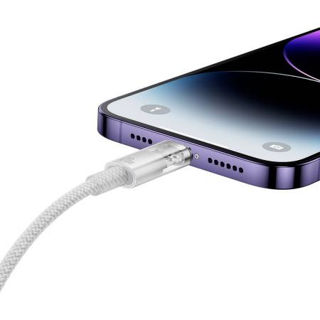 Кабел Baseus Explorer Series USB-C - Lightning 20W 2 м CATS010302 - бял