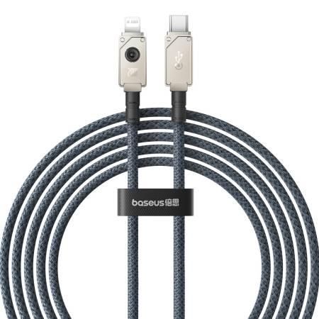 Кабел Baseus Unbreakable USB C към  Lightning 20W 480Mbps 2м P10355803221-01 - бял