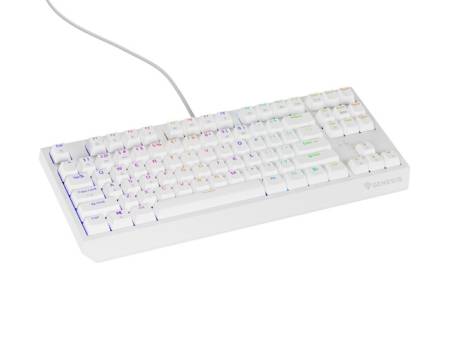 Genesis Gaming Keyboard Thor 230 TKL US RGB Mechanical Outemu Red White Hot Swap