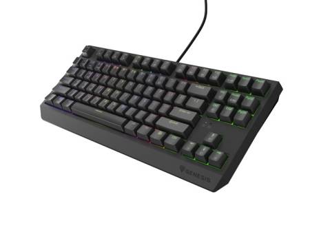 Genesis Gaming Keyboard Thor 230 TKL US RGB Mechanical Outemu Brown Black Hot Swap