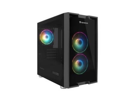 Genesis PC Case Irid 353 ARGB MATX Mini Tower Window