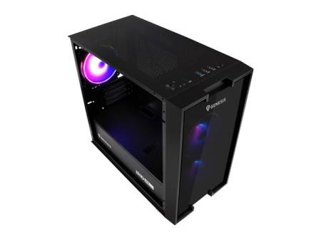 Genesis PC Case Irid 353 ARGB MATX Mini Tower Window