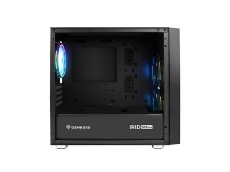 Genesis PC Case Irid 353 ARGB MATX Mini Tower Window