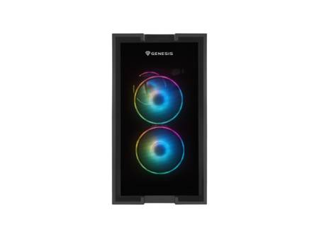 Genesis PC Case Irid 353 ARGB MATX Mini Tower Window