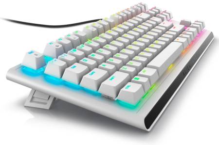 Dell Alienware Tenkeyless Gaming Keyboard - AW420K - US (QWERTY) - Lunar Light