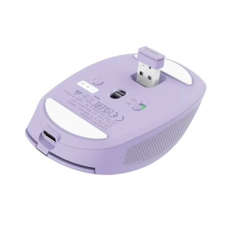 TRUST Ozaa Compact Wireless Mouse purple