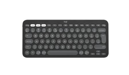 Logitech Pebble Keys 2 K380s - TONAL GRAPHITE - US INT'L - BT - N/A - INTNL-973 - UNIVERSAL