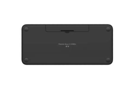 Logitech Pebble Keys 2 K380s - TONAL GRAPHITE - US INT'L - BT - N/A - INTNL-973 - UNIVERSAL