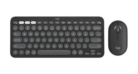 Logitech Pebble 2 Combo - TONAL GRAPHITE - US INT'L - 2.4GHZ/BT - N/A - INTNL-973 - UNIVERSAL